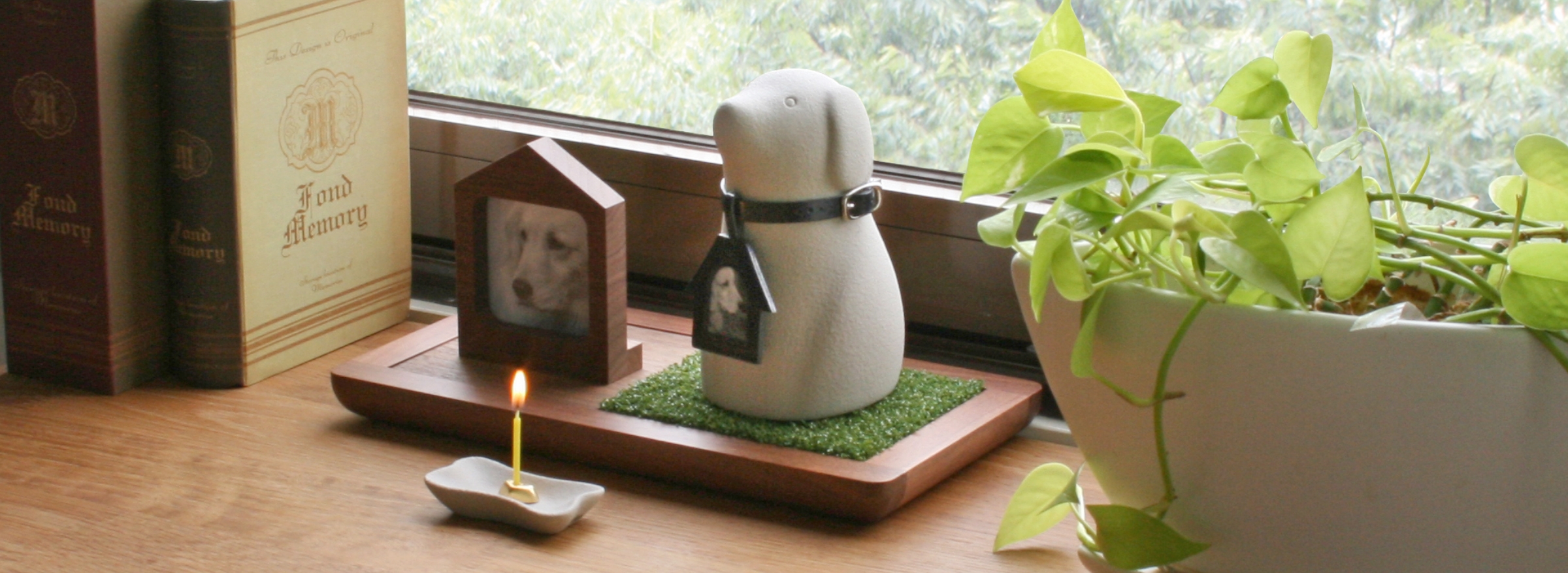 部屋と仏壇画像